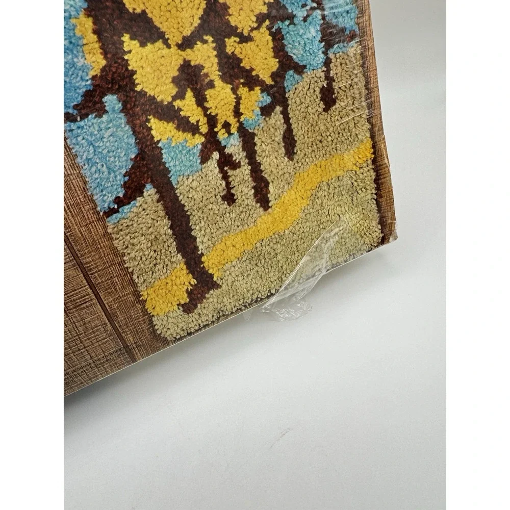 Vtg Valiant‎ Pine Trees Wall Hanging Kit 7559 12x24